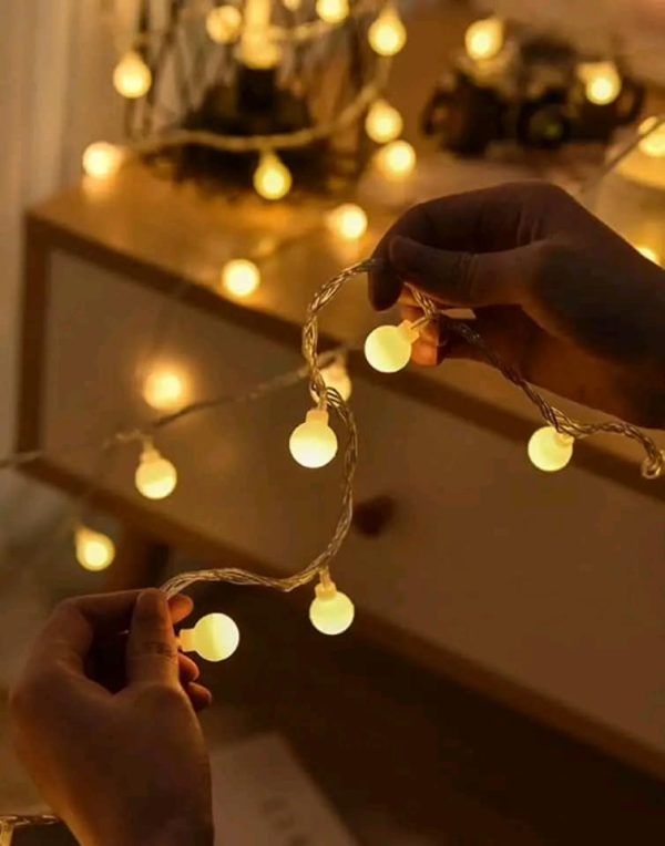 Snowball Fairy Lights - Image 2
