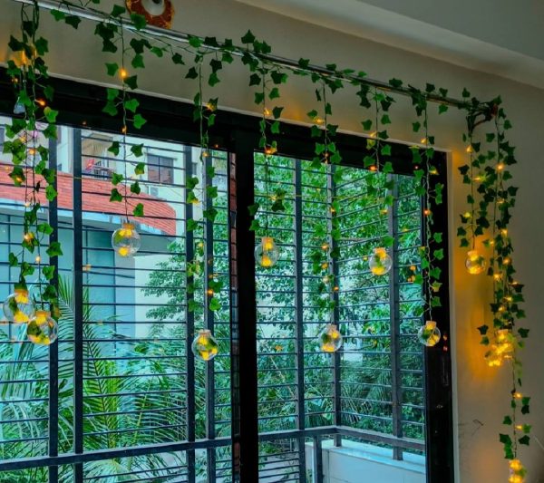 Wish Ball Leaf Curtain Light - Image 4