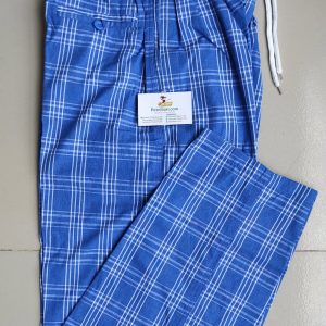Mens loose fitting cotton trousers
