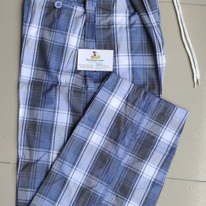 Mens Loose Fitting Cotton Trousers
