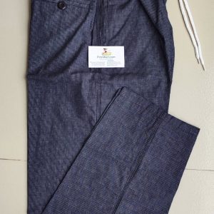 Mens Loose Fitting Cotton Trousers