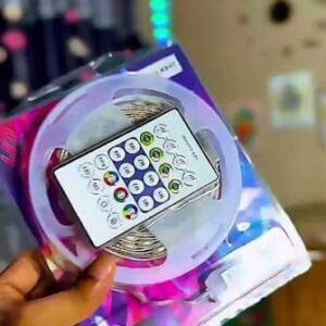 Usb System Led Rgb String Light ৩২ ফিট অ্যাপস এবং রিমোট কন্ট্রোল,আনলিমিটেড কালার এবং ২০০ বেশি মুড থাকবে